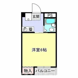 ハイツサライ【302号室】の間取り