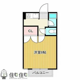 ハイツKTYIII【201号室】の間取り