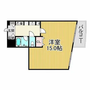 サテライトビル1【3階】の間取り