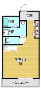 大浜ビル【302号室】の間取り