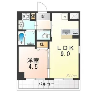 articles【4階】の間取り