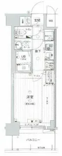 サムティ大阪GRAND EAST【2階】の間取り