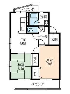 こぐま館【1階】の間取り