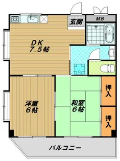 ミクロハイム【3階】の間取り