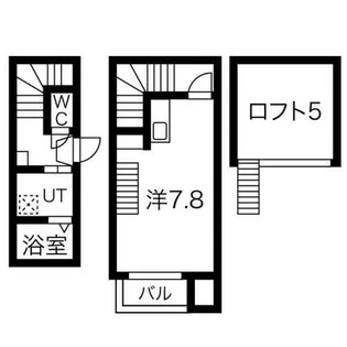 グローバルスタンス【205号室】の間取り