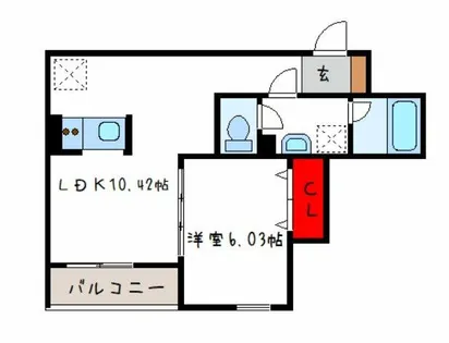 F+style柏原上市【3階】の間取り