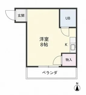マリモビル【305号室】の間取り