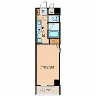 une semaine【3階】の間取り