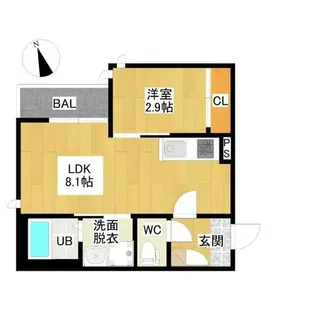 GRANDTIC RELIEF【2階】の間取り