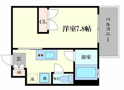 ボヌールエイワ【2階】の間取り