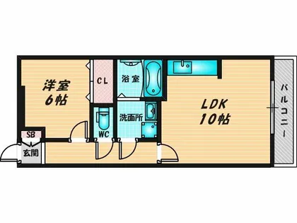 カーサ・ドレッセ【2階】の間取り