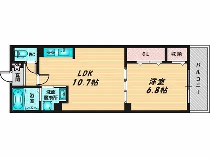 G-SQUARE【2階】の間取り