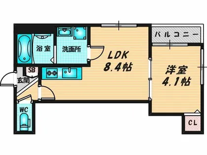 グラン コスモ【2階】の間取り