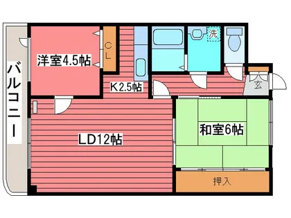 KISS INN 11【3階】の間取り