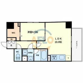 クラシスト播磨町【3階】の間取り