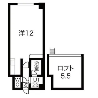 フラッグシティ【307号室】の間取り