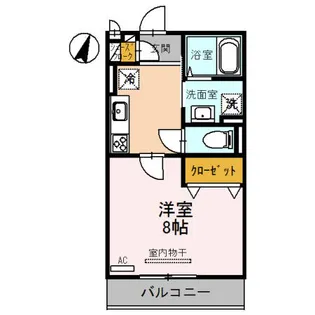 プロミネンス【2階】の間取り