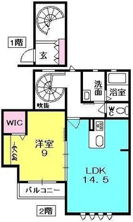 高橋ガーデンスクエア【011号室】の間取り
