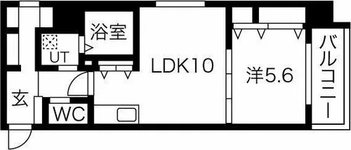 RIVO瑞穂通【8階】の間取り