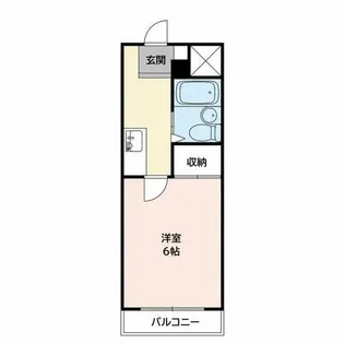エクセル共和【306号室】の間取り