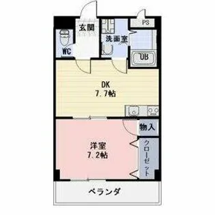 Limpiaチトセ【1階】の間取り