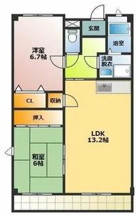 メゾンソレイユ【3階】の間取り