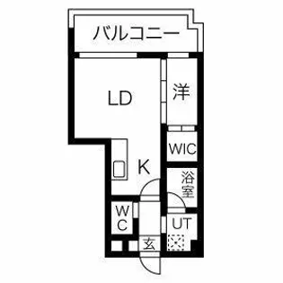 アトリオフラッツ大楠【3階】の間取り