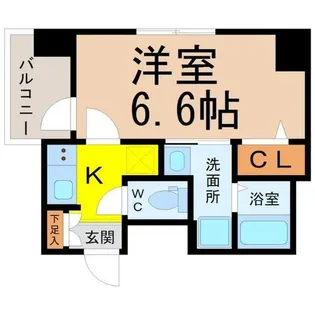 メイクス上前津Ⅲ【12階】の間取り