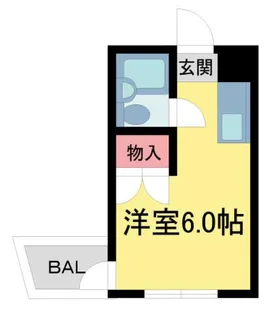 スミケン西宮【5階】の間取り