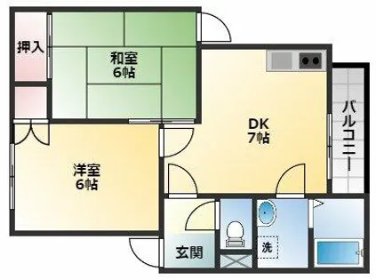クライムハウス【4階】の間取り