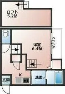 桜ステージ【2階】の間取り