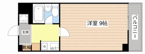 カーサ・ソラッツオ壱番館【516号室】の間取り