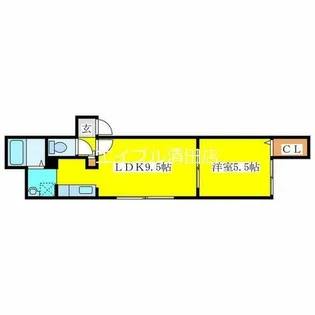 ファルコン21【102号室】の間取り