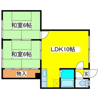 プレジデントパレス【B-2号室】の間取り