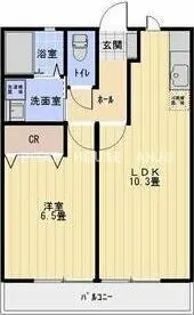 ハイム オーシェル【2階】の間取り