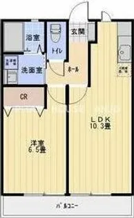 ハイム オーシェル【2階】の間取り