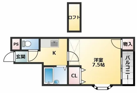 松原TKDハウス【2階】の間取り