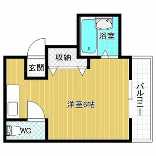 ハイローズ北花田【3階】の間取り