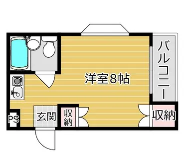 STヴィラ芥川【1階】の間取り