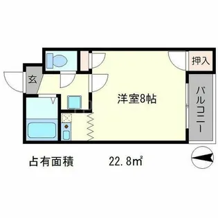 ふるーる北山【4階】の間取り