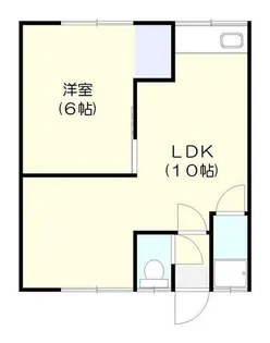 ミラコスタ岩見沢【202号室】の間取り