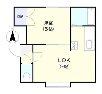 ゴールデンハイム中島公園【103号室】の間取り