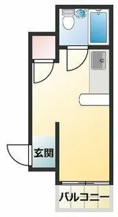 西宮マンション【2階】の間取り