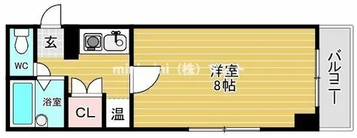 リブタイム【5階】の間取り