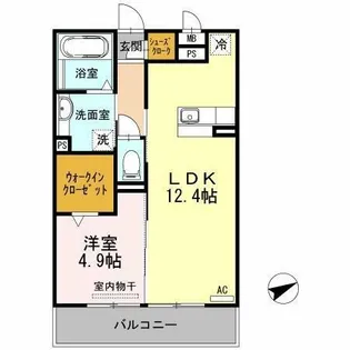 レ・セーナ【2階】の間取り