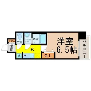 メイクス矢場町【10階】の間取り
