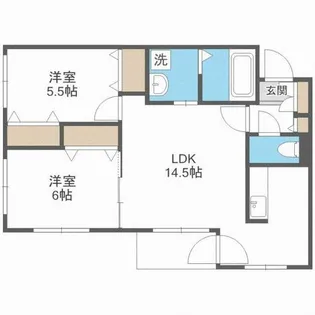 BARRACUDA【3階】の間取り