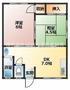 鳥居文化住宅【1階】の間取り