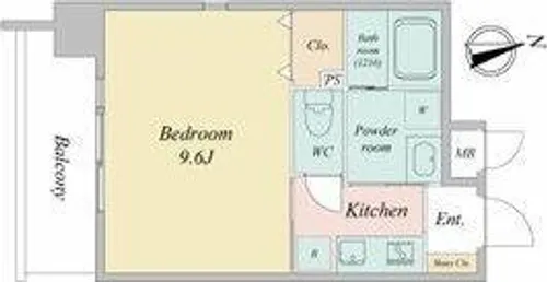 BERG大須【4階】の間取り