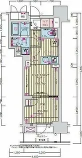 プレサンス名駅南ブリエ【6階】の間取り